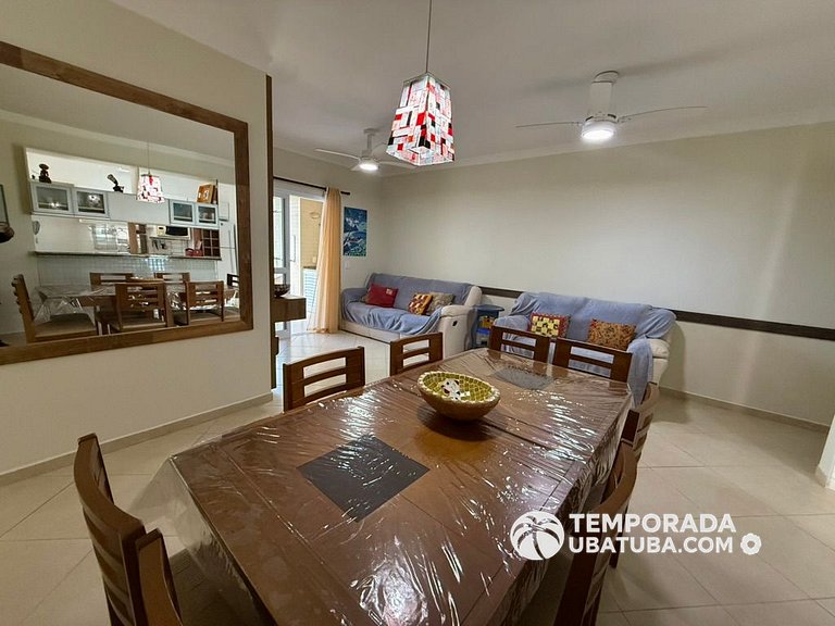 305PB – Apto 3 dormitorios c/ churrasqueira na varanda ha 10