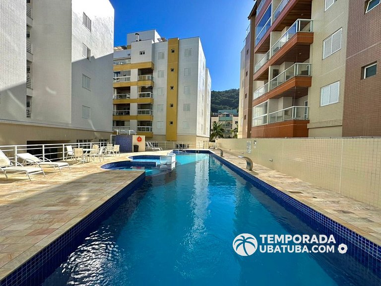 305PB – Ap 3 dorms ate 10 pessoas ha 50m da Praia