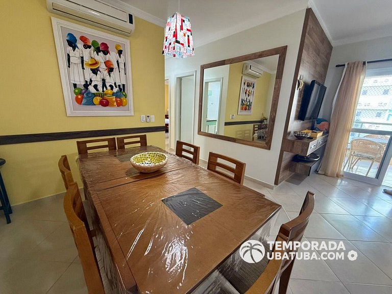 305PB – Apto 3 dormitorios c/ churrasqueira na varanda ha 10