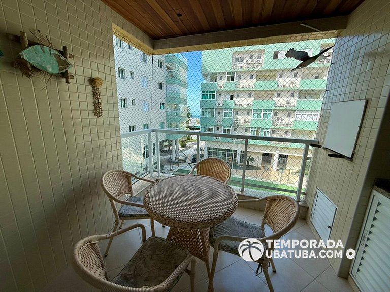 305PB – Ap 3 dorms ate 10 pessoas ha 50m da Praia