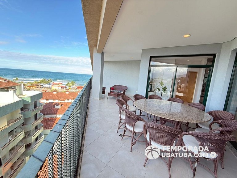 COBDNA - Cobertura 4 suites frente mar – Reserva DNA, Ubatub