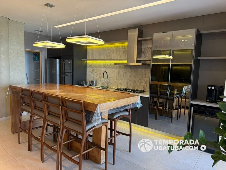 COBDNA - Cobertura 4 suites frente mar – Reserva DNA, Ubatub