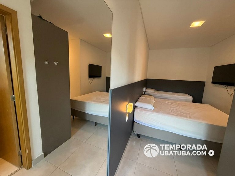 COBDNA - Cobertura 4 suites frente mar – Reserva DNA, Ubatub