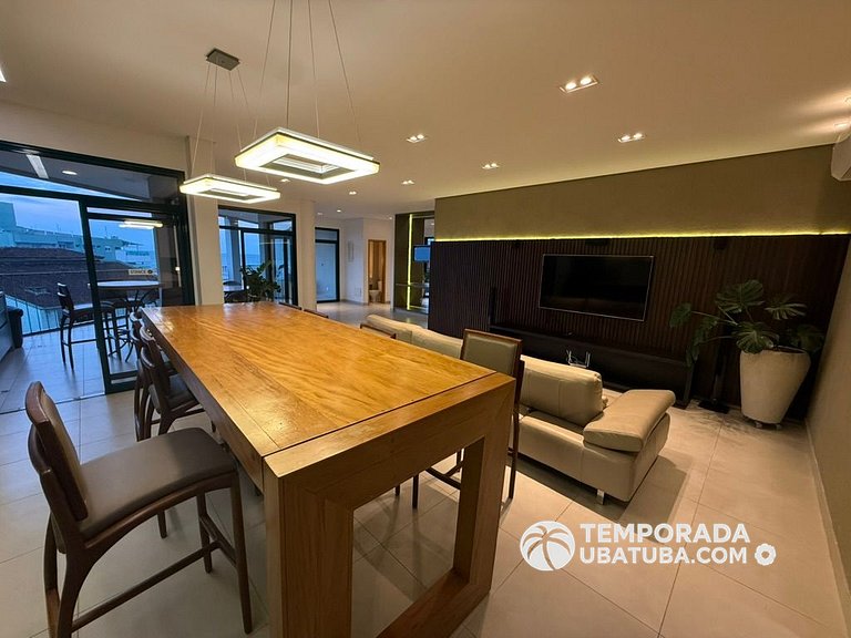 COBDNA - Cobertura 4 suites frente mar – Reserva DNA, Ubatub