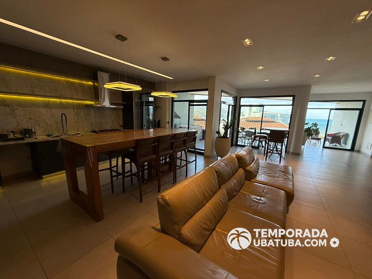 COBDNA - Cobertura 4 suites frente mar – Reserva DNA, Ubatub