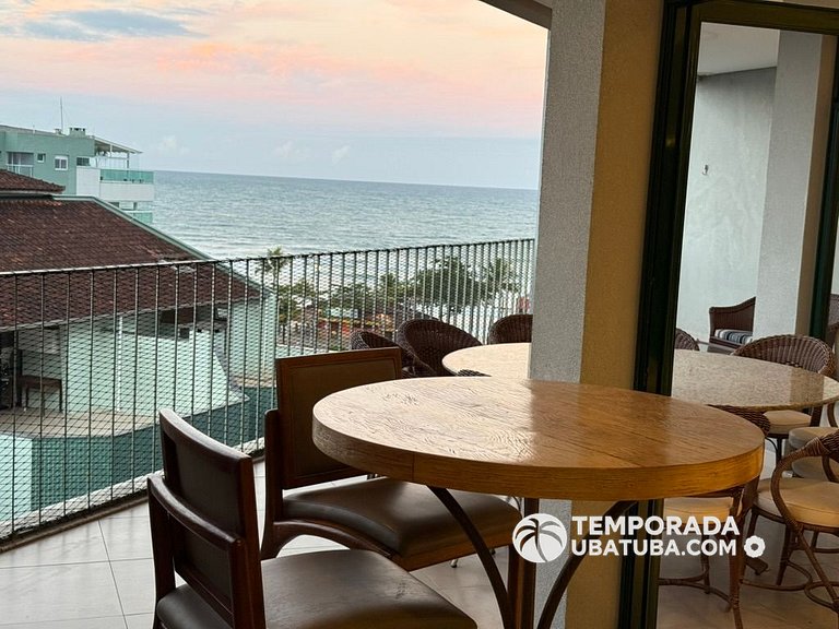 COBDNA - Cobertura 4 suites frente mar – Reserva DNA, Ubatub