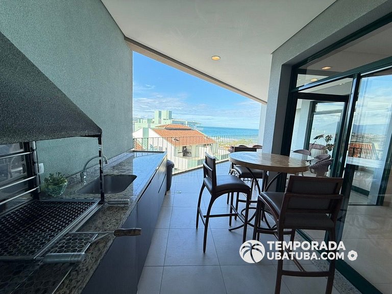 COBDNA - Cobertura 4 suites frente mar – Reserva DNA, Ubatub