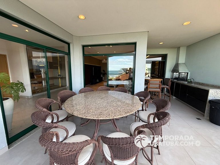 COBDNA - Cobertura 4 suites frente mar – Reserva DNA, Ubatub