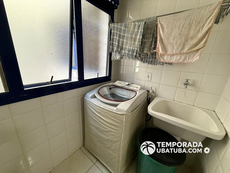 46DC - Cob Duplex fte mar 12 pessoas Praia grande