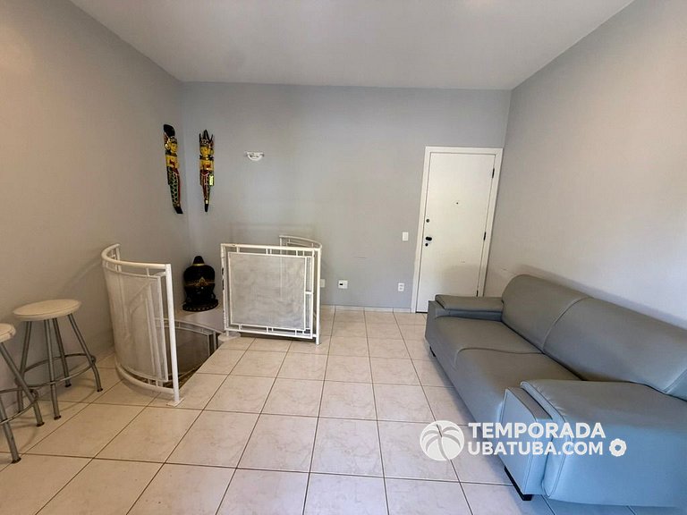 46DC - Cob Duplex fte mar 12 pessoas Praia grande