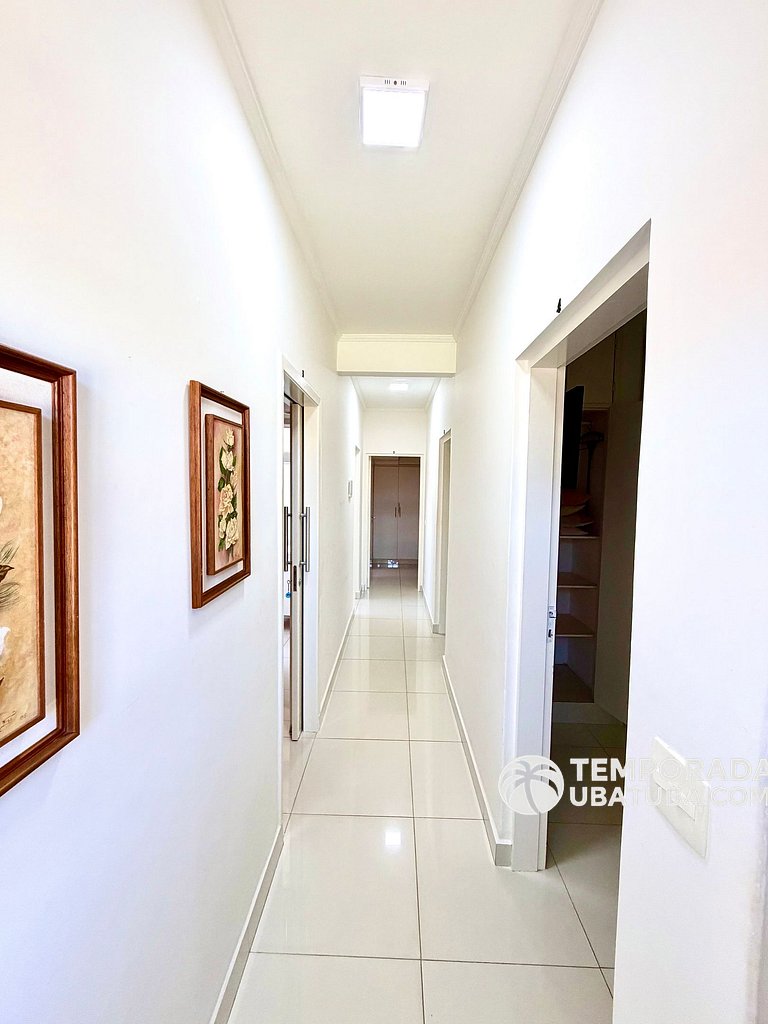 CASA6 - Linda casa c/ piscina 4 suites ha 120m da orla. Prai
