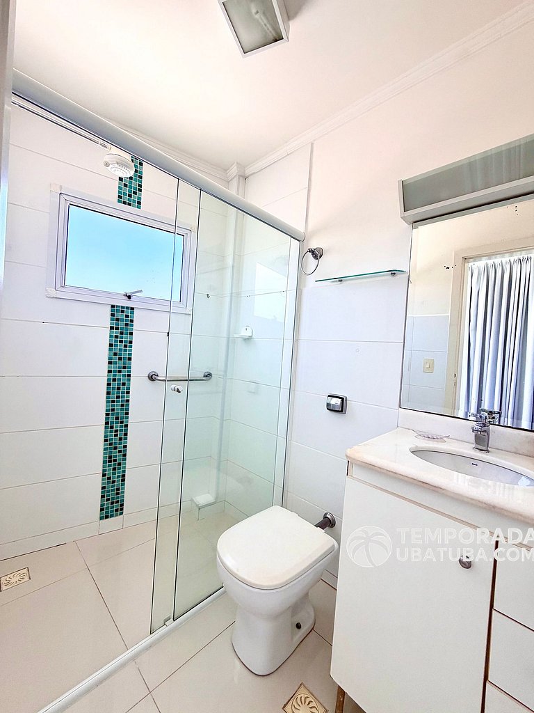 CASA6 - Linda casa c/ piscina 4 suites ha 120m da orla. Prai