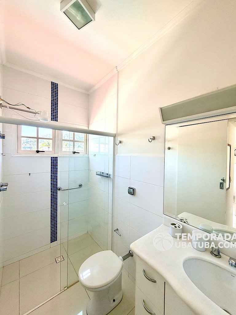 CASA6 - Linda casa c/ piscina 4 suites ha 120m da orla. Prai