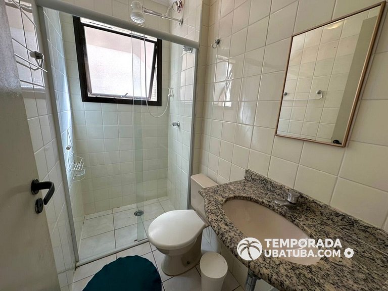 11E – Apto 2 dormitorios c/ ar condicionado e piscina semi o