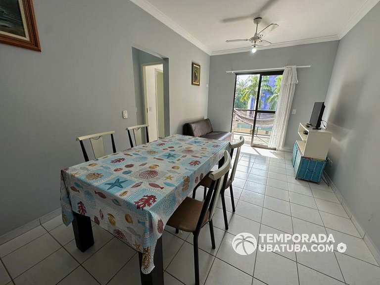 21F - Apt c/ piscina semi olimpica ha 50m da Praia
