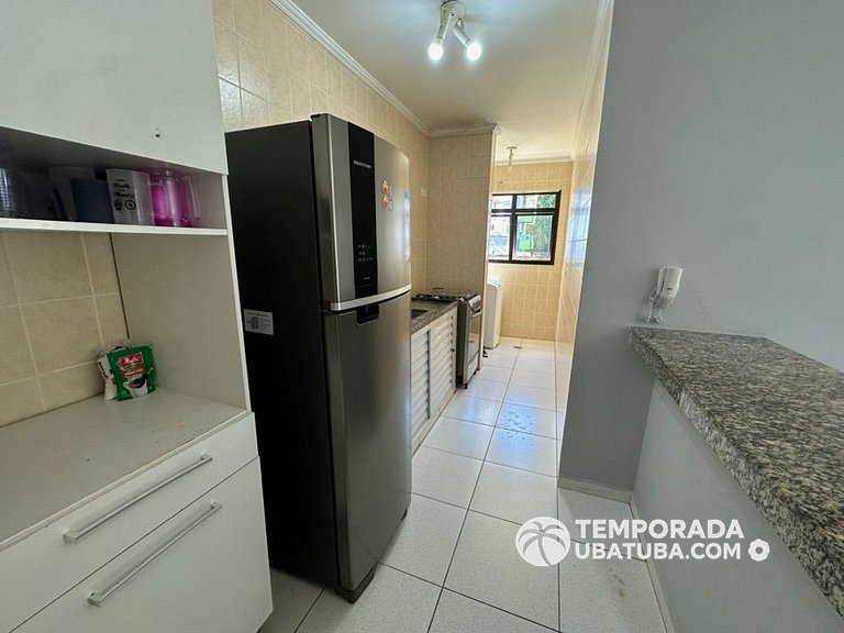 21F - Apt c/ piscina semi olimpica ha 50m da Praia