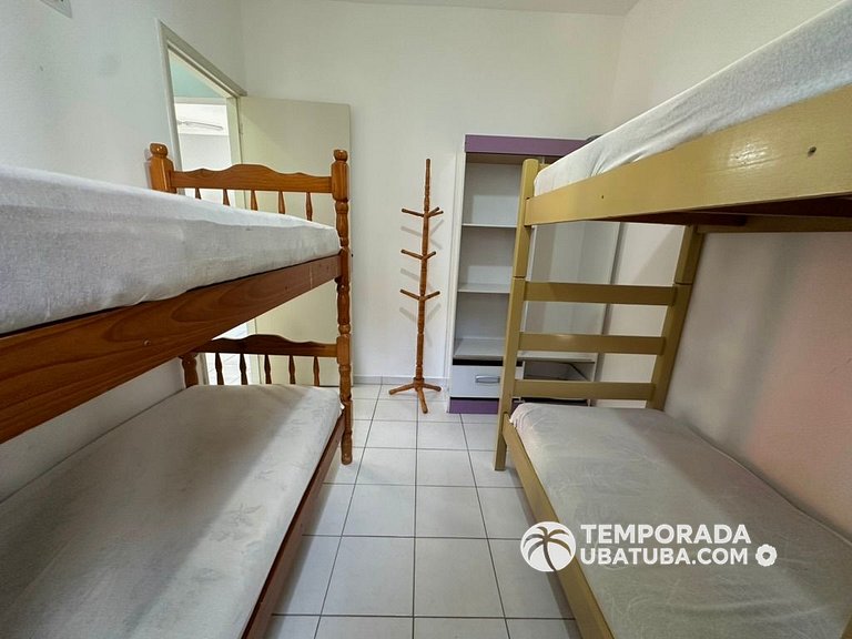 21F - Apt c/ piscina semi olimpica ha 50m da Praia