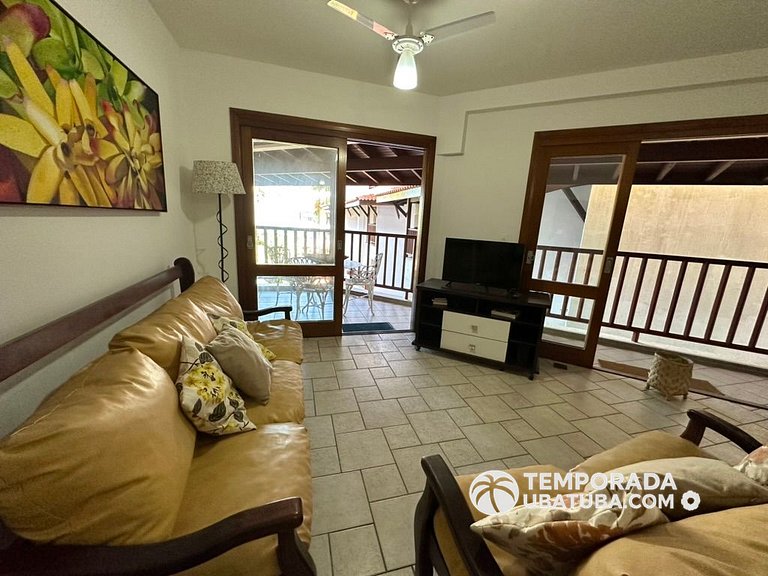 310ND – Frente mar 3 dorm e 2 vagas & Bali Resort