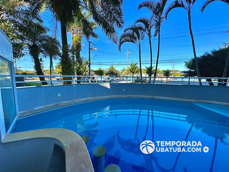 405DM – Cobertura triplex fte mar - Praia Grande