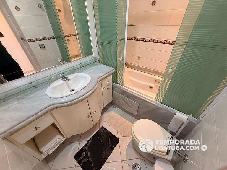 405DM – Cobertura duplex de frente para o mar c/ vista panor