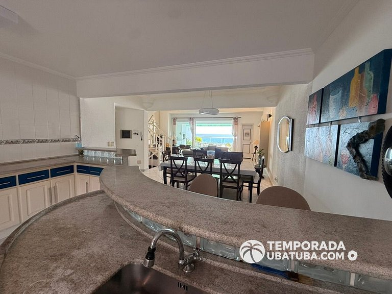 405DM – Cobertura triplex fte mar - Praia Grande