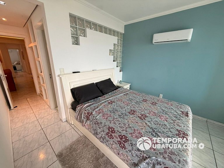 405DM – Cobertura duplex de frente para o mar c/ vista panor