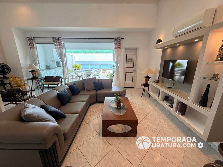 405DM – Cobertura triplex fte mar - Praia Grande