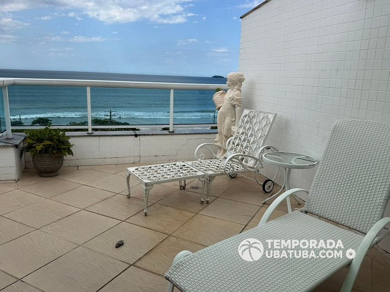 405DM – Cobertura triplex fte mar - Praia Grande