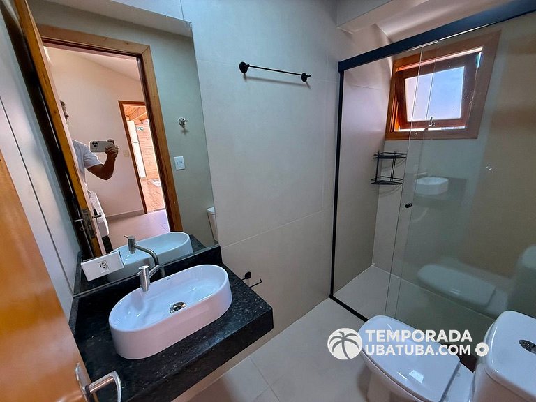 C1 - Bela casa c piscina 9 suites - Praia Grande