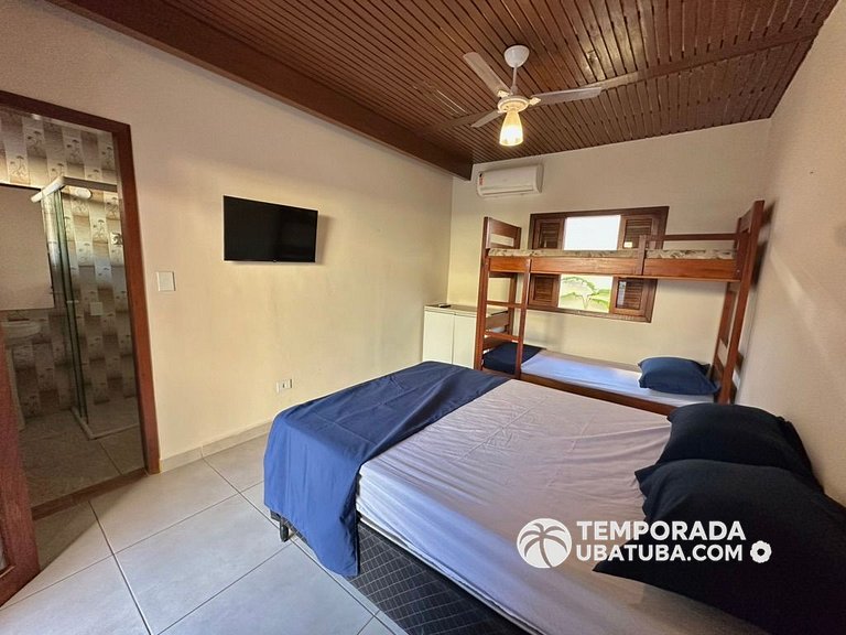 C1 - Bela casa c piscina 9 suites - Praia Grande