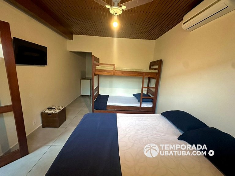 C1 - Bela casa c piscina 9 suites - Praia Grande