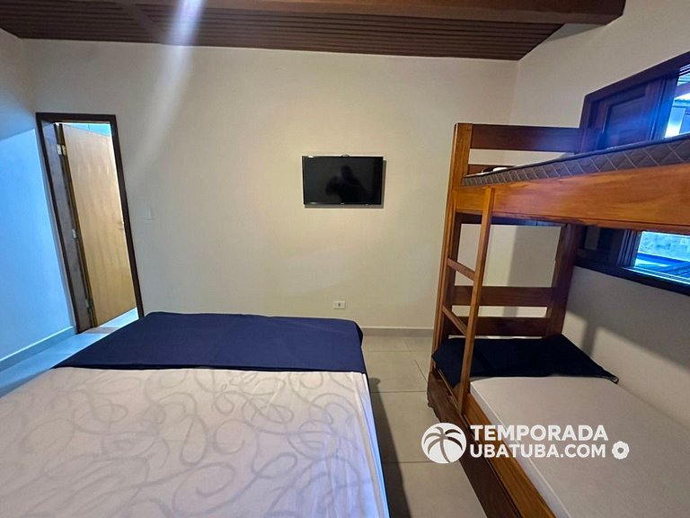 C1 - Bela casa c piscina 9 suites - Praia Grande