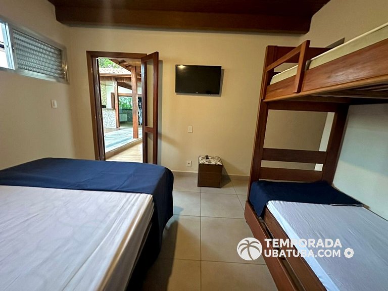 C1 - Bela casa c piscina 9 suites - Praia Grande