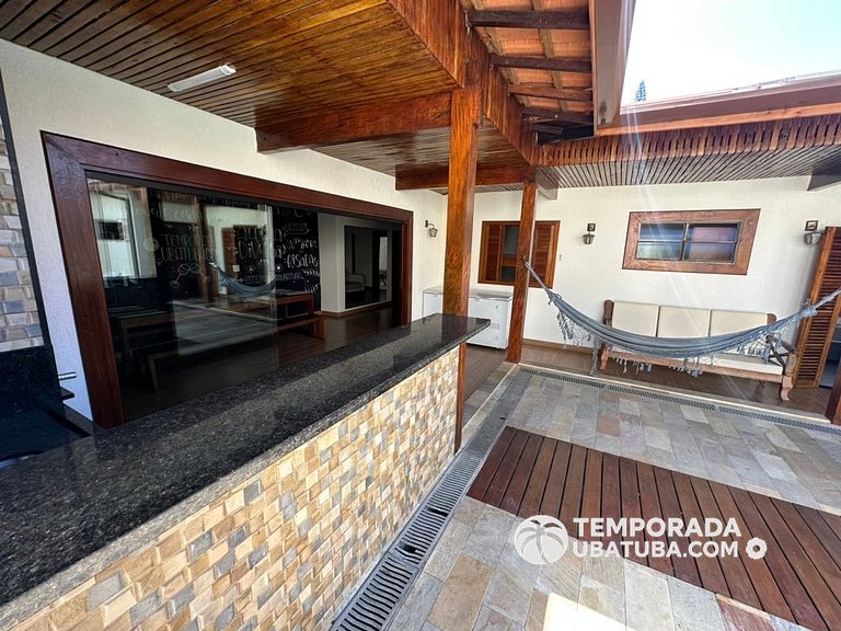 C1 - Bela casa c piscina 9 suites - Praia Grande