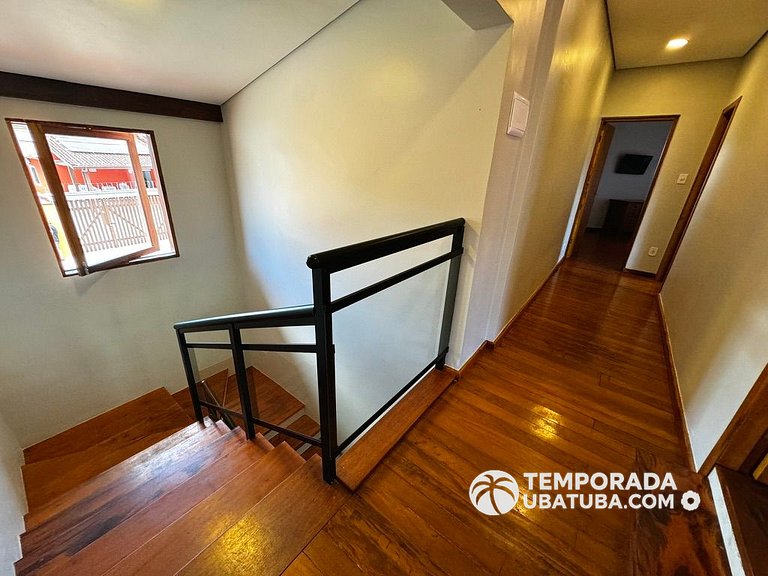 C10 - Casa de cinema 8 dorms 150m da Praia Grande