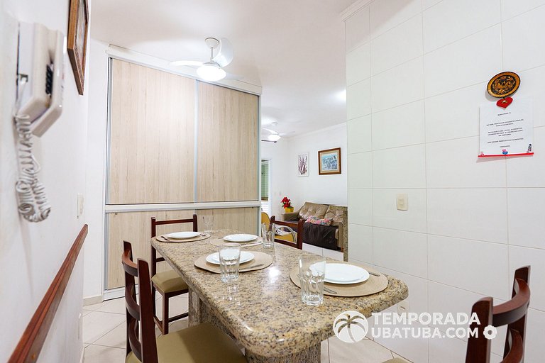 307MAR – Apto 2 dormitorios alto padrao c/ area de lazer com