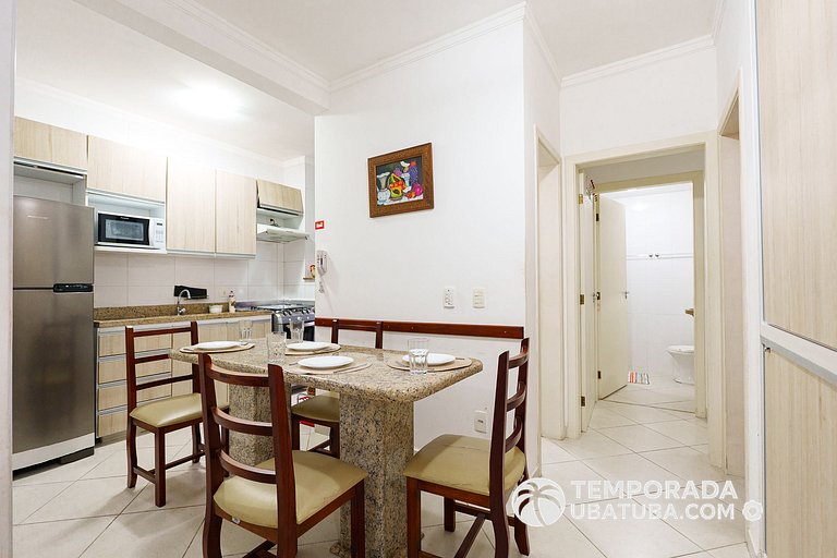 307MAR – Apto 2 dormitorios alto padrao c/ area de lazer com