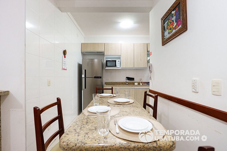 307MAR – Lazer completo ha 200m da Praia Grande