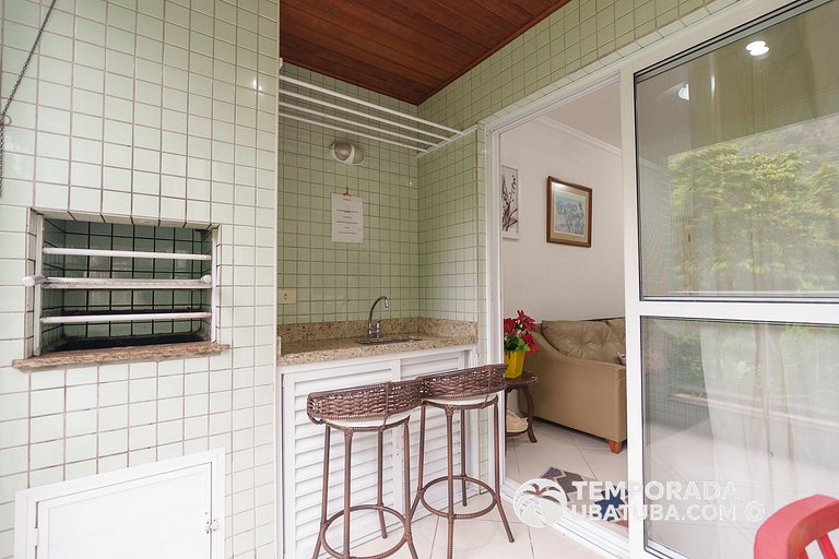 307MAR – Apto 2 dormitorios alto padrao c/ area de lazer com