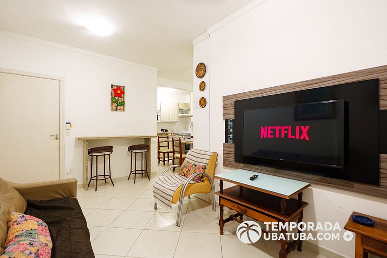 307MAR – Apto 2 dormitorios alto padrao c/ area de lazer com