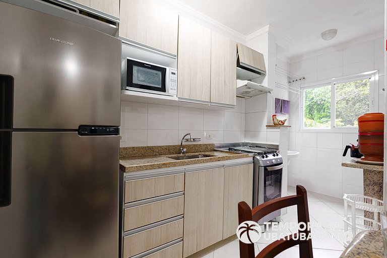 307MAR – Apto 2 dormitorios alto padrao c/ area de lazer com