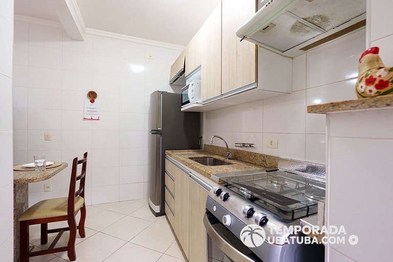 307MAR – Apto 2 dormitorios alto padrao c/ area de lazer com