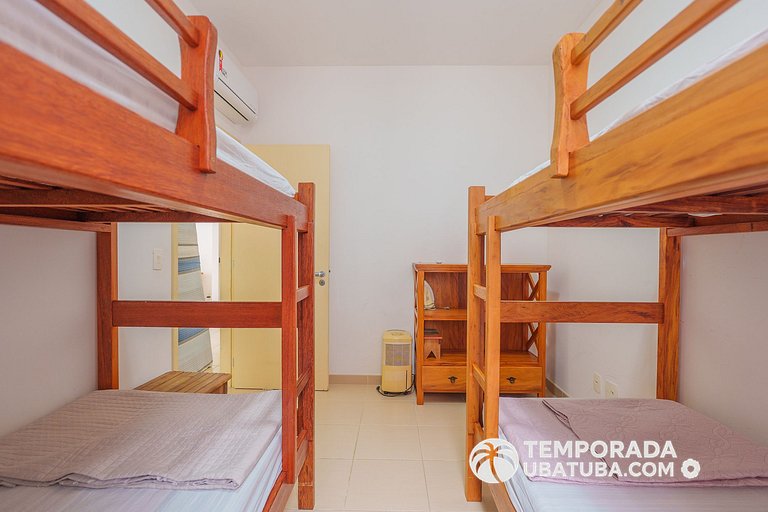 25L - Apartamento de 2 quartos ar condicionado e varanda gou