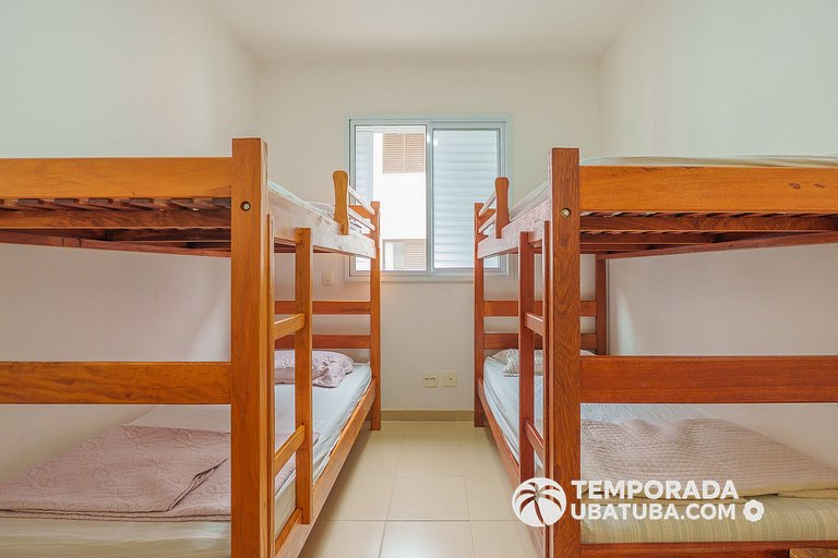 25L - Apartamento de 2 quartos ar condicionado e varanda gou