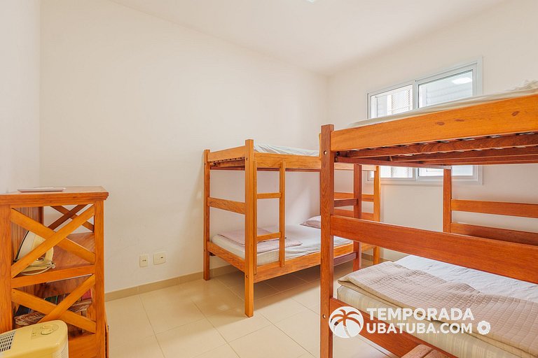 25L - Apartamento de 2 quartos ar condicionado e varanda gou