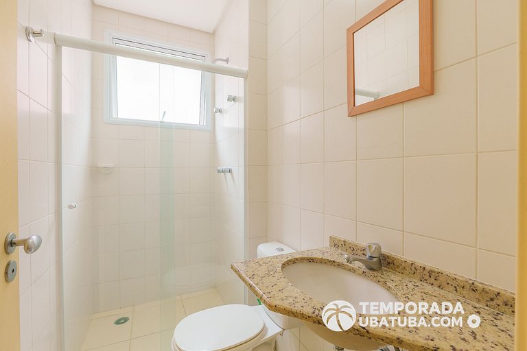 25L - Apartamento de 2 quartos ar condicionado e varanda gou