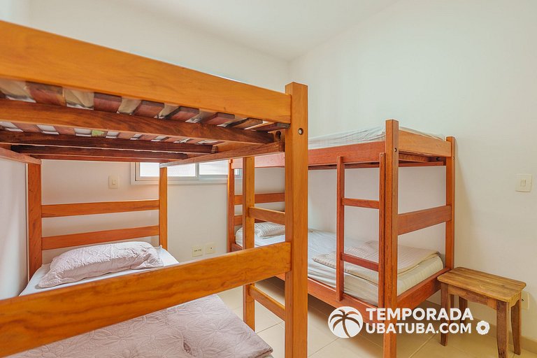 25L - Apartamento de 2 quartos ar condicionado e varanda gou
