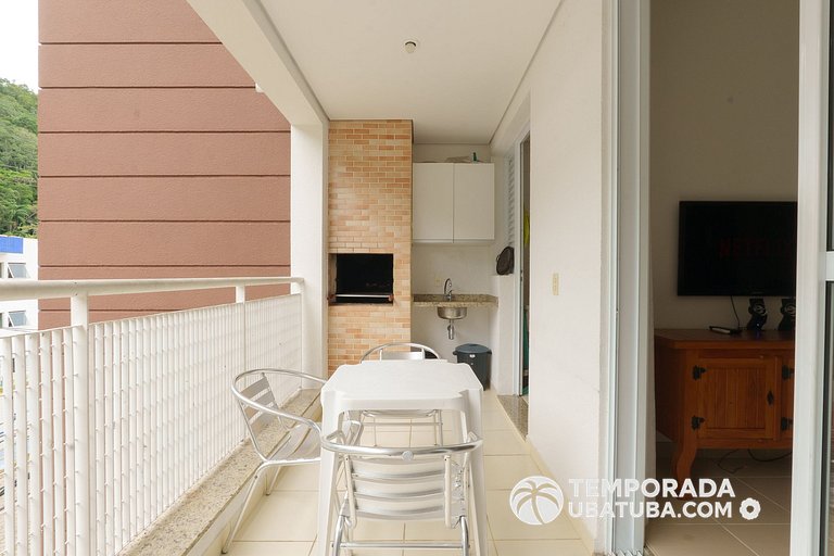 25L - Apartamento de 2 quartos ar condicionado e varanda gou