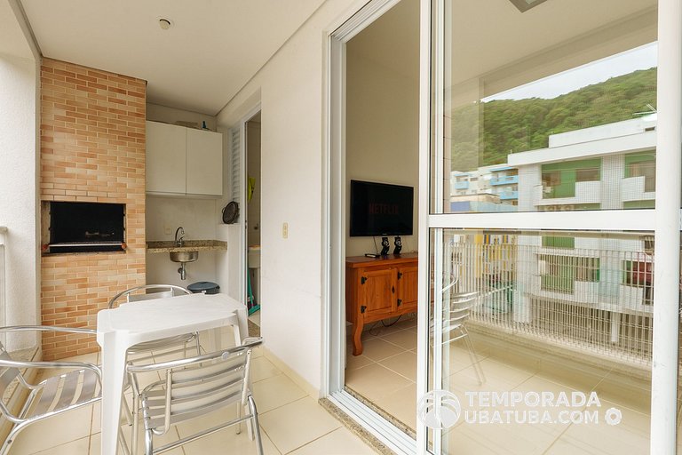 25L - Apartamento de 2 quartos ar condicionado e varanda gou