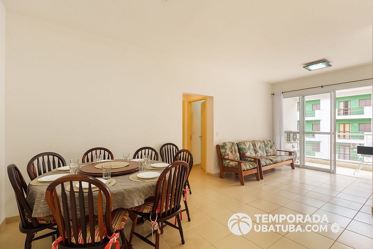 25L - Apartamento de 2 quartos ar condicionado e varanda gou